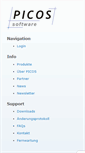 Mobile Screenshot of picos-software.com